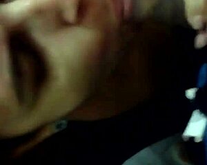 Unexpected Blowjob In A Taxi At The Cuckold's House