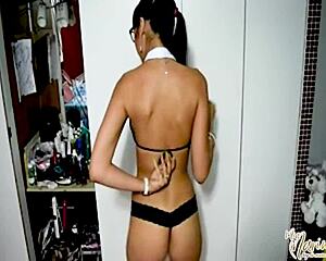 I perform a sensual dance then masturbate