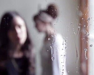 Spitting action in the scene