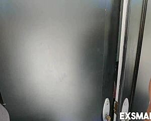 Full service for the spinner Moka Mora in doggystyle and blowjob