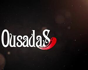 Chatting with Tattooed Latina Teen Lunna Real Before Action