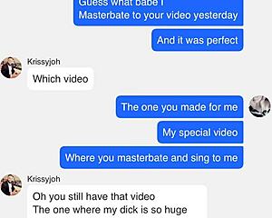 Talking a steamy conversation to my mischievous American sweetheart over the Internet