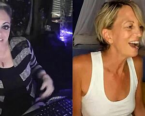 This blonde GILF turned webcam modeling into her full-time spicy gig.