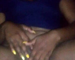 Cum in paradise unfolds with wet fingering and solo masturbation on a big ass