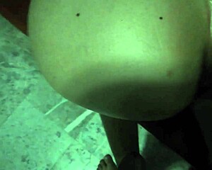 doggy fucking my girlfriend's gorgeous raised ass