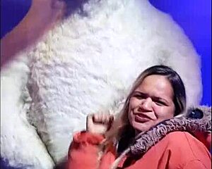 Big ass Argentine shemale gets naughty with stepbro at ice bar