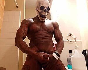Big dick solo worship of BBC