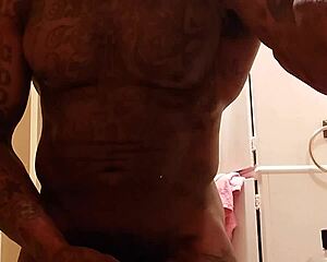 Big dick solo worship of BBC