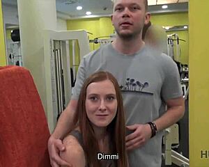 Hunt4k teaches his girlfriend how to deliver from his POV