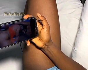 Sex addict stepsister says, 'I want that big black cock in my pussy now!'