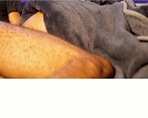 Step sister rides big black cock all night! 😍