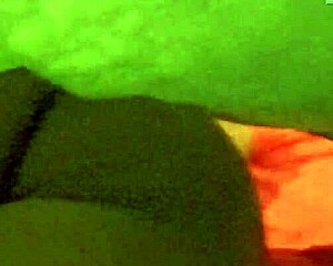 a guy watches his curvy mexican girlfriend's ass in thong under sheets