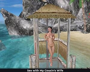 Cute girl poses sexy on the beach!