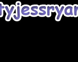 Spying on milf camgirl Jess Ryan during private shows