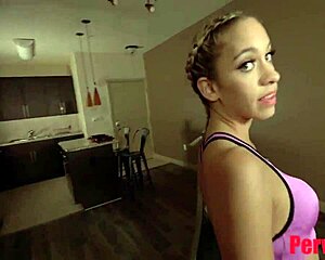 chloe kapri's intense workout pounding