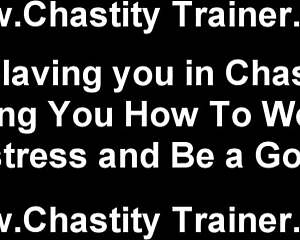 Your Pathetic Cock Deserves No Freedom