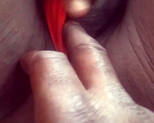 girl playing with herself in private