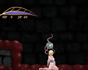 Enjoying a night at the club, and your friend pushing you, will win you a chance encounter into a steamy hentai adventure with a busty priestess