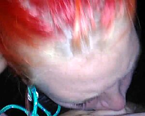 Redhead's blow job skills leave me totally breathless