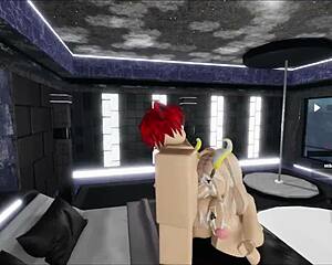 Blonde succubus says, 'I'm really enjoying this cat boy's dick.'