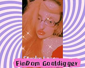 Goddess in glasses mesmerizes slave with mindfuck, leading to intense fucking in pov