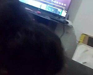 novinha enjoys a delicious treat