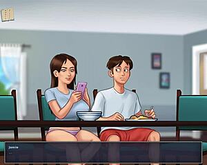 Episode 159 of Summertime Saga features detailed scenes