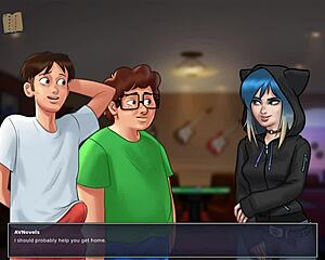 Episode 159 of Summertime Saga features detailed scenes