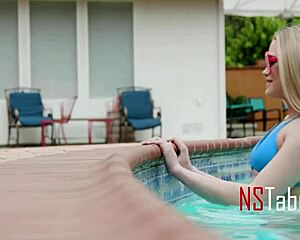 Teen seduces and fucks her stepmom's boyfriend secretly.