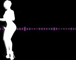 Ebony transsexual Mya Badds shows off her big tits and cock