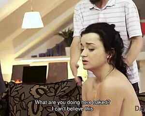 Daddy4K: Teen GF seduces old man while boyfriend works.