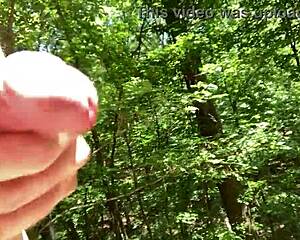 Creamy Goodness Dripping Outdoors in Wild Nature Fun!