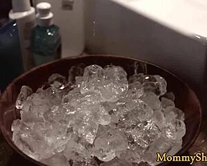 lesbo stepmom strapon fucks teen 18+ in threeway. milf fingering oral masturbation.