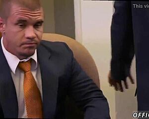 Hairless gay men dominate the HR meeting