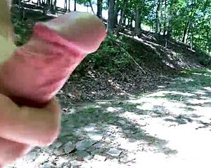 Creamy Goodness Dripping Outdoors in Wild Nature Fun!