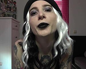 German Lou Nesbit Lia Louise Uses Male Slut in Gay Parking Domination