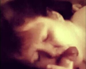 Cock sucking worship with big monster amateurs