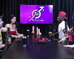 Monica lima cleans ass before porn debut with jefao and karen oliver