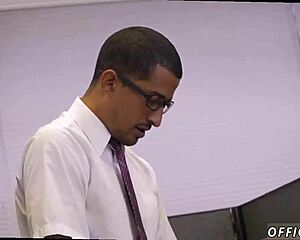 Hairless gay men dominate the HR meeting