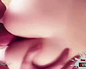 Hot Closeup Amateur Doggy Couple Bareback Sex From His POV