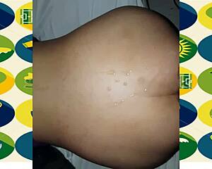 brazilian bbw dancing in bikini before hardcore cumshot