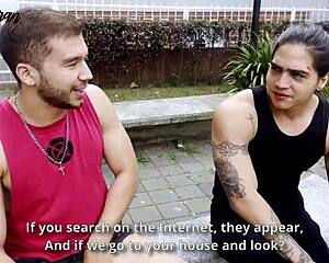 Cry Duran and Brian Evans have been excited to watch a webcam model and have a threesome