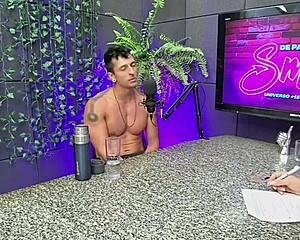 Chatting with Pedro Caliente in Brazilian Talk Show