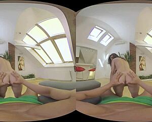 brunette hunter in pov anal fuck