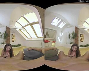 brunette hunter in pov anal fuck