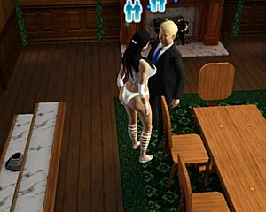 Sims 3 XXX: Superhero-themed fucking