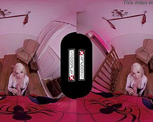 Spider Gwen Cosplay Blows Mind With Mouth And Pussy