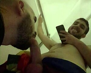 Public Gay Sucking During Sevilla Pride With European Amateurs