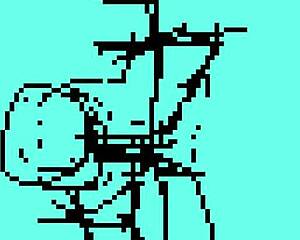 Testing pixel art animation with doll performing oral sex!