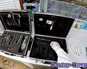 Solana becomes a doctor in Tampa and upgrades to kinky electrical stimulation therapy